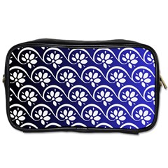 Pattern Floral Flowers Leaves Botanical Toiletries Bag (one Side)