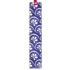 Pattern Floral Flowers Leaves Botanical Large Book Marks