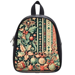 Winter Snow Holidays School Bag (small) by Bedest