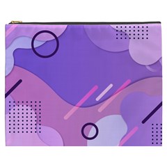 Colorful Labstract Wallpaper Theme Cosmetic Bag (xxxl) by Apen