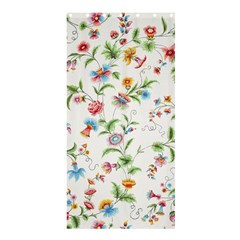 Vintage Floral Flower Pattern Art Nature Blooming Blossom Botanical Botany Shower Curtain 36  X 72  (stall) 