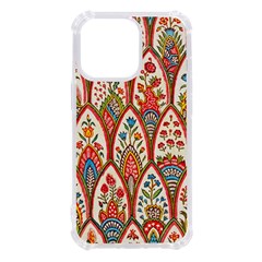 Vintage Pattern Fabric Floral Flowers European Nature Iphone 13 Pro Tpu Uv Print Case by Maspions