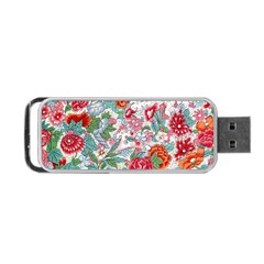 Flower Bloom Blossom Botanical Color Colorful Colour Element Digital Floral Floral Pattern Portable Usb Flash (two Sides)