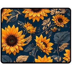 Flowers Pattern Spring Bloom Blossom Rose Nature Flora Floral Plant Fleece Blanket (medium)