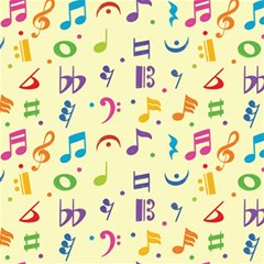 Seamless Pattern Musical Note Doodle Symbol Play Mat (rectangle) by Apen