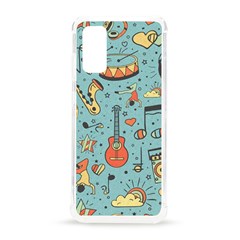 Seamless Pattern Musical Instruments Notes Headphones Player Samsung Galaxy S20 6 2 Inch Tpu Uv Case by Apen