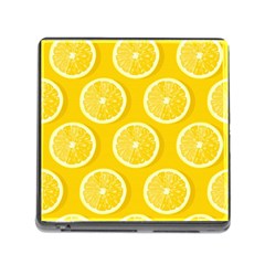 Lemon Fruits Slice Seamless Pattern Memory Card Reader (square 5 Slot) by Apen