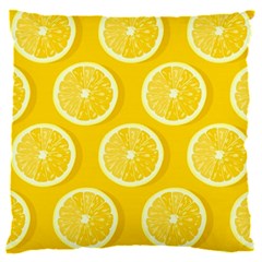 Lemon Fruits Slice Seamless Pattern 16  Baby Flannel Cushion Case (two Sides)
