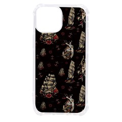 Vintage Tattoos Nautical Iphone 13 Mini Tpu Uv Print Case by Apen