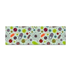 Seamless Pattern With Viruses Sticker (Bumper)