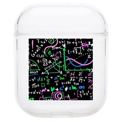Math Linear Mathematics Education Circle Background Soft Tpu Airpods 1/2 Case by Apen