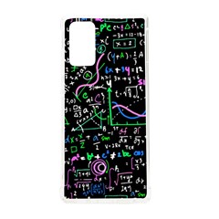 Math Linear Mathematics Education Circle Background Samsung Galaxy Note 20 Tpu Uv Case