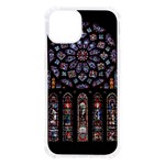 Chartres Cathedral Notre Dame De Paris Stained Glass iPhone 13 TPU UV Print Case Front
