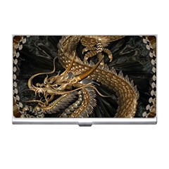 Fantasy Dragon Pentagram Business Card Holder by Maspions