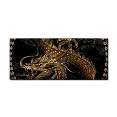 Fantasy Dragon Pentagram Hand Towel