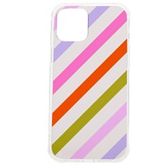 Lines Geometric Background Iphone 12 Pro Max Tpu Uv Print Case