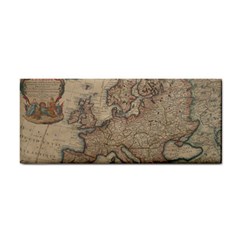 Old Vintage Classic Map Of Europe Hand Towel