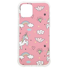 Cute Unicorn Seamless Pattern Iphone 12/12 Pro Tpu Uv Print Case by Apen