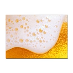 Beer Foam Texture Macro Liquid Bubble Sticker A4 (10 Pack) by Cemarart