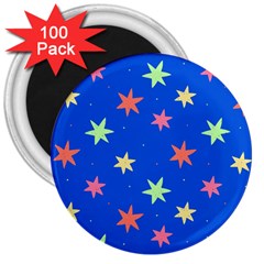 Background Star Darling Galaxy 3  Magnets (100 Pack)
