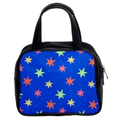 Background Star Darling Galaxy Classic Handbag (two Sides)