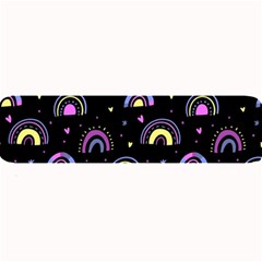 Wallpaper Pattern Rainbow Large Bar Mat