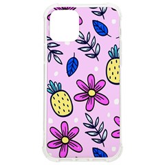 Flowers Petals Pineapples Fruit Iphone 12/12 Pro Tpu Uv Print Case by Maspions