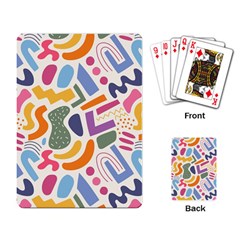 Abstract Pattern Background Playing Cards Single Design (rectangle) by Maspions