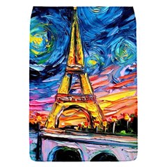 Eiffel Tower Starry Night Print Van Gogh Removable Flap Cover (s) by Maspions