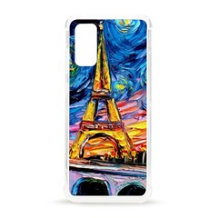 Eiffel Tower Starry Night Print Van Gogh Samsung Galaxy S20 6 2 Inch Tpu Uv Case by Maspions