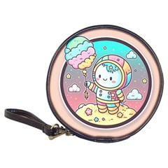 Boy Astronaut Cotton Candy Childhood Fantasy Tale Literature Planet Universe Kawaii Nature Cute Clou Classic 20-cd Wallets