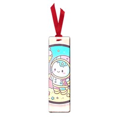 Boy Astronaut Cotton Candy Childhood Fantasy Tale Literature Planet Universe Kawaii Nature Cute Clou Small Book Marks by Maspions