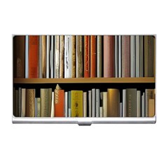 Book Nook Books Bookshelves Comfortable Cozy Literature Library Study Reading Reader Reading Nook Ro Business Card Holder by Maspions