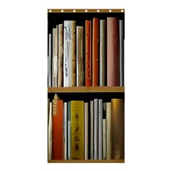 Book Nook Books Bookshelves Comfortable Cozy Literature Library Study Reading Reader Reading Nook Ro Shower Curtain 36  X 72  (stall)  by Maspions