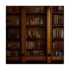 Books Book Shelf Shelves Knowledge Book Cover Gothic Old Ornate Library Face Towel
