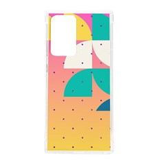 Abstract Geometric Bauhaus Polka Dots Retro Memphis Art Samsung Galaxy Note 20 Ultra Tpu Uv Case