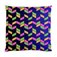 Background Pattern Geometric Pink Yellow Green Standard Cushion Case (one Side)