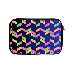 Background Pattern Geometric Pink Yellow Green Apple Ipad Mini Zipper Cases