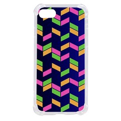 Background Pattern Geometric Pink Yellow Green Iphone Se