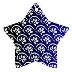 Pattern Floral Flowers Leaves Botanical Ornament (star)