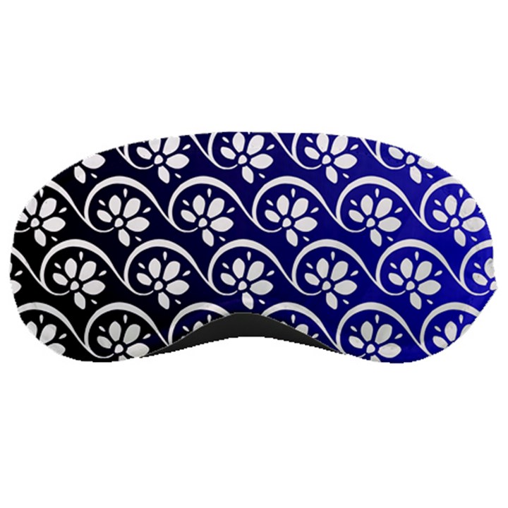 Pattern Floral Flowers Leaves Botanical Sleep Mask