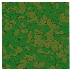 Vectors Leaves Background Plant Wooden Puzzle Square by Askadina