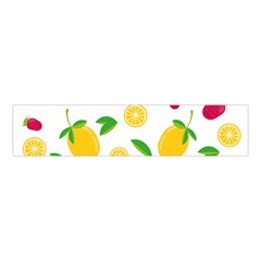 Strawberry Lemons Fruit Velvet Scrunchie