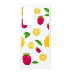 Strawberry Lemons Fruit Samsung Galaxy Note 20 Ultra Tpu Uv Case by Askadina