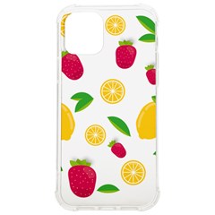 Strawberry Lemons Fruit Iphone 12/12 Pro Tpu Uv Print Case by Askadina