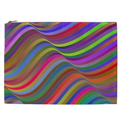 Psychedelic Surreal Background Cosmetic Bag (xxl)
