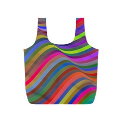 Psychedelic Surreal Background Full Print Recycle Bag (s)