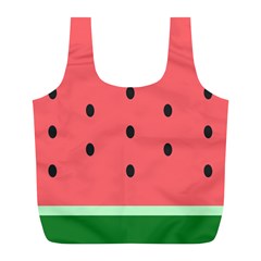 Watermelon Melon Fruit Healthy Food Meal Breakfast Lunch Juice Lemonade Summer Full Print Recycle Bag (l)