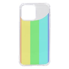 Rainbow Cloud Background Pastel Template Multi Coloured Abstract Iphone 14 Pro Max Tpu Uv Print Case