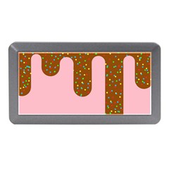 Ice Cream Dessert Food Cake Chocolate Sprinkles Sweet Colorful Drip Sauce Cute Memory Card Reader (mini)